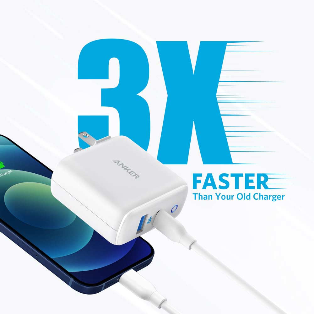 شاحن انكر 30 واط anker PowerPort PD+2