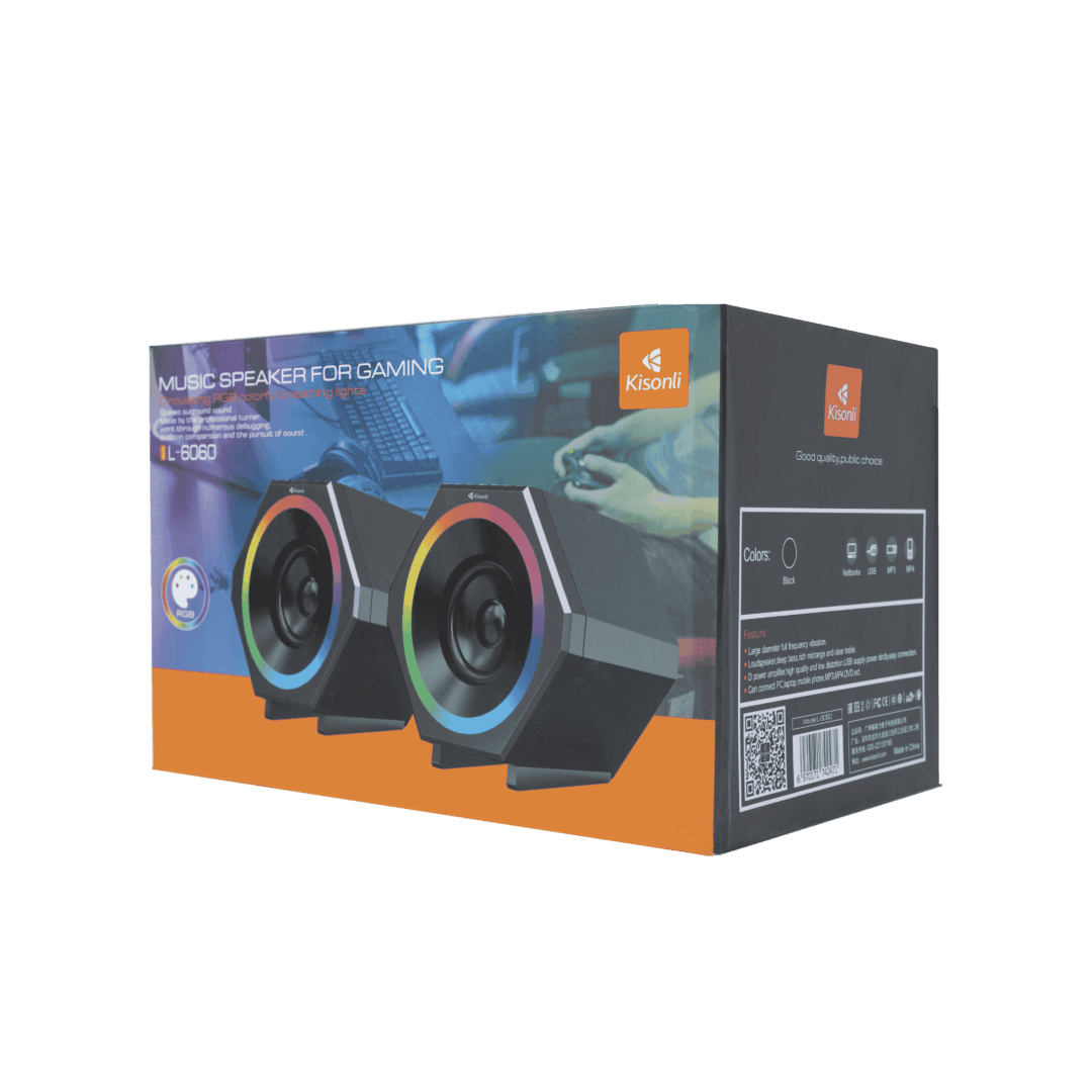 kisonli music speaker rgb