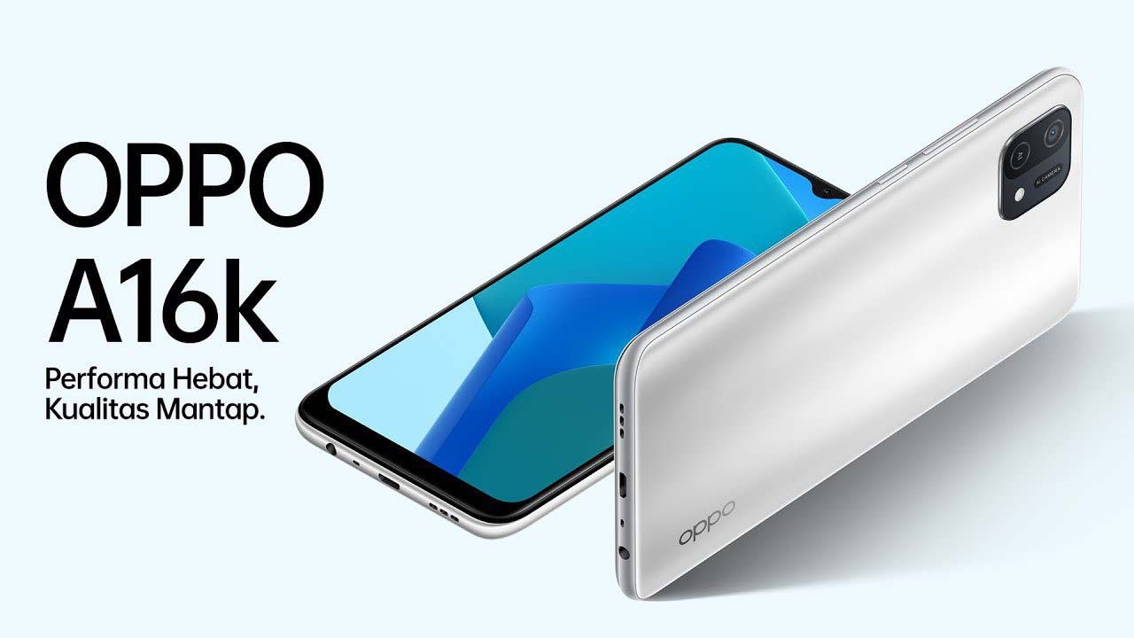 سعر اوبو اي 16 كي هاتف Oppo A16K