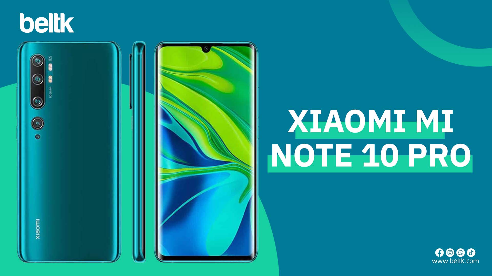 شاومي نوت 10 برو ذاكرة 256