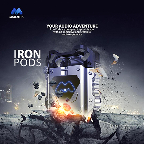 Iron Pods - ايربود ايرون ماجينتك - الصورة 5