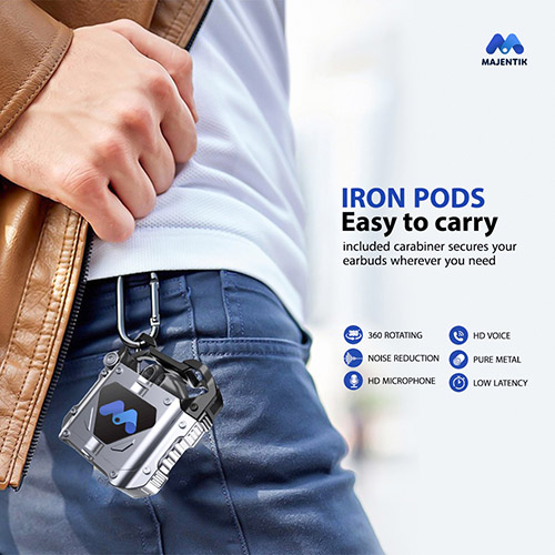 Iron Pods - ايربود ايرون ماجينتك - الصورة 3