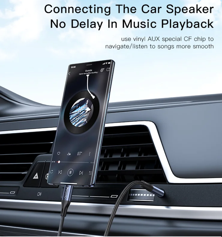 YESIDO aux 36 سلك ايو اكس إلى تايب سى - الصورة 2