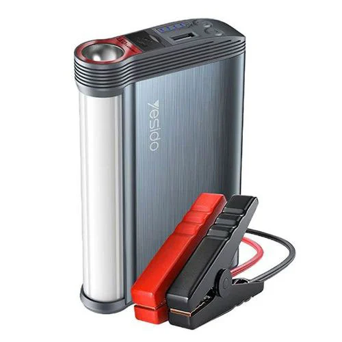 باور بنك للسيارة ومشغل بطارية سيارة YesidoYP36JumpStarter10000mAH - الصورة 2