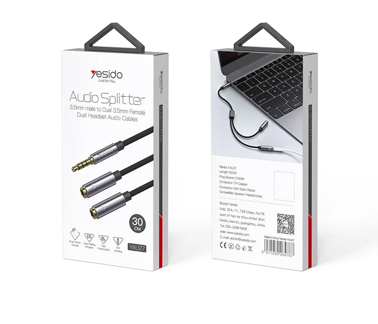 YESIDO YAU27 كابل ايو اكس مشترك - الصورة 2