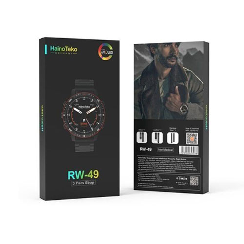ساعة سمارت رجالي hainoteko rw 49 - الصورة 4