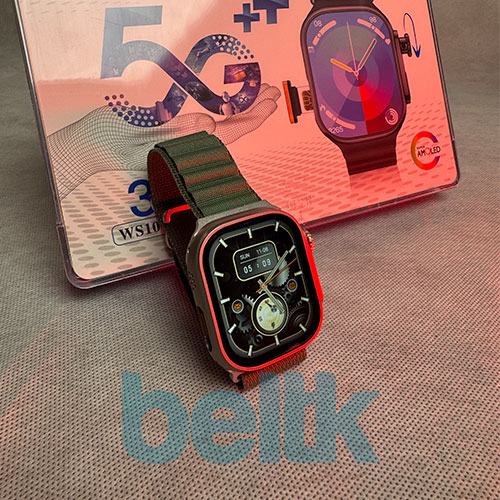 ساعة WS10 WATCH بشريحة SIM وكاميرا، تخزين 128 جيجابايت - الصورة 9