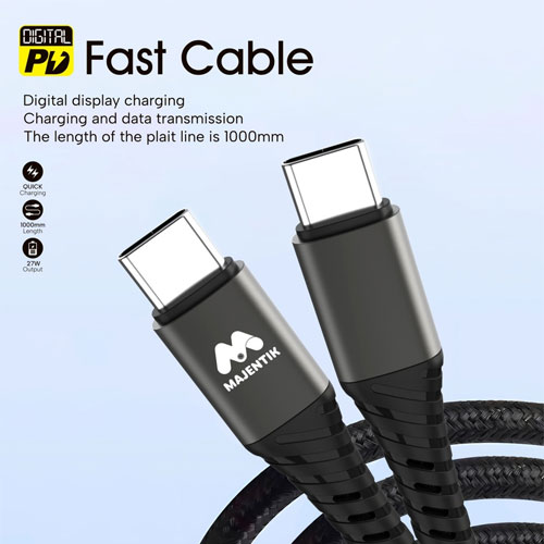 Cable CL-001 Type-C To Type-C - الصورة 2