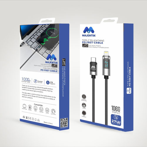 Cable CL-002 Led Type-C To Lightning