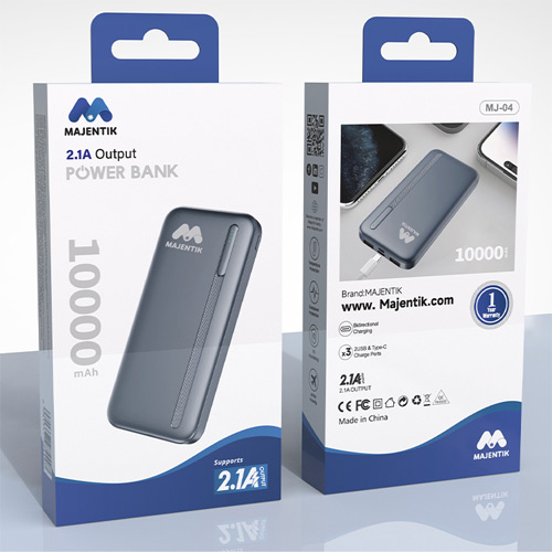 Majentik Power Bank MJ-04 10000 mAh - الصورة 4