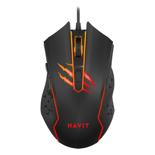 HAVIT GAMENOTE MS1027 Rainbow LED Gaming Mouse