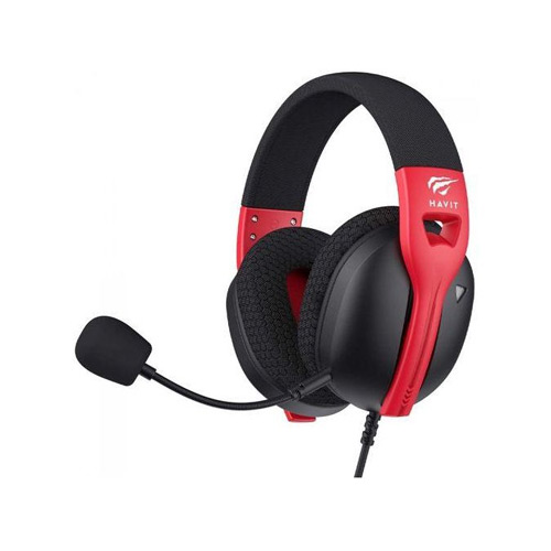 HAVIT GAMING HEADPHONE 50MM Fuxi-H5d 3.5MM RED - الصورة 6