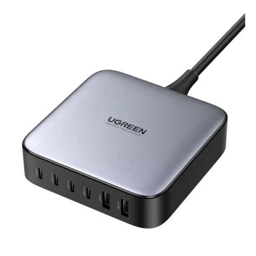 Ugreen Nexode 200W 6-Port USB Desk Charger space grey