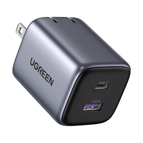 UGREEN Nexode fast Charger 35W USB-A+USB-C Gray