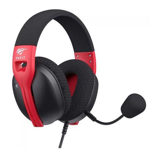 HAVIT GAMING HEADPHONE 50MM Fuxi-H5d 3.5MM RED - الصورة 2