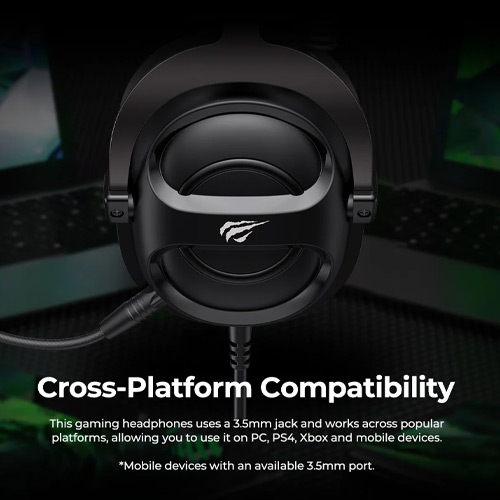 Havit H2002E GAMENOTE 3.5mm Gaming Headphones - الصورة 3