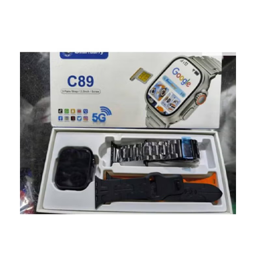 Smart barry C89 (2 Strap + SIM 5G) - الصورة 2
